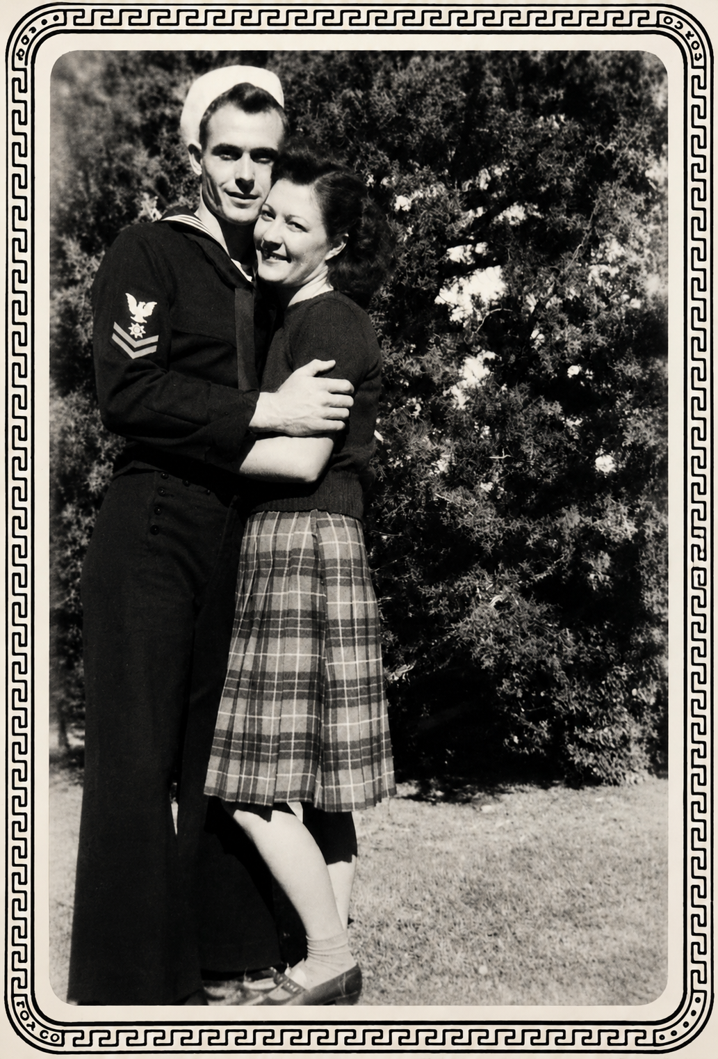 Alma (Mimi) and J.N. Taylor (Papa) as newlyweds